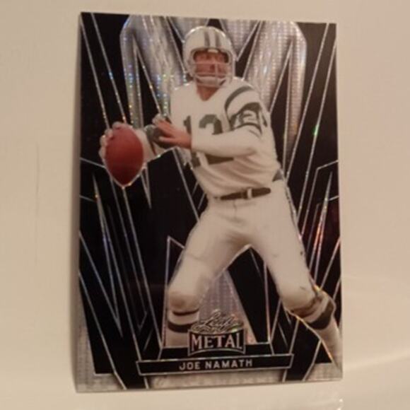Joe Namath 6/6 2024 Leaf Metal 2024 Football - Picture 6 of 7